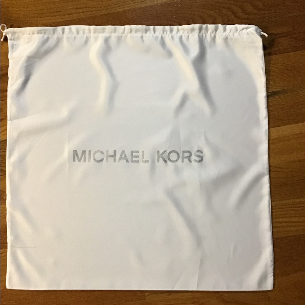 Michael Kors   satin large drawstring bag 22x 22